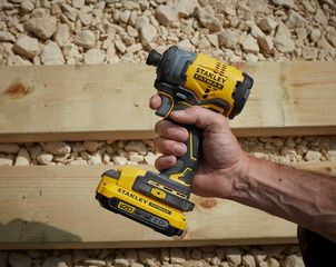 ΠΡΟΣΦΟΡΑ!!ΝΕΑ ΣΕΙΡΑ V20 Stanley Fatmax Brushless ΕΠΑΓΓΕΛΜΑΤΙΚΟ Κρουστικό Κατσαβίδι Μπαταρίας 18V 2x2Ah Ροπη 190Nm-thumb-4