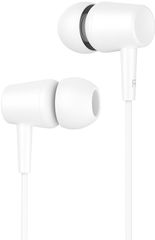 CELEBRAT earphones G13 με μικρόφωνο 10mm 1.2m λευκό - (G13-WH)