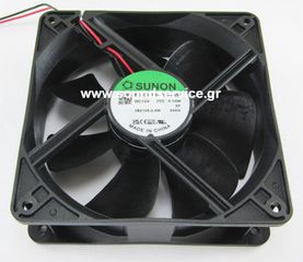 ΑΝΕΜΙΣΤΗΡΑΣ 12V DC 120x120x38mm 2-C 0.43A 5.1W 197m3/h 44dBA ΡΟΥΛΕΜΑΝ SUNON