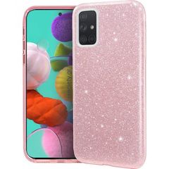 Wozinsky Star Glitter Shining Cover for Samsung Galaxy S21+ 5G (S21 Plus 5G) pink