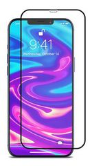 POWERTECH Tempered Glass 5D, full glue, iPhone 12 mini, μαύρο