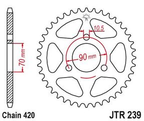 ΓΡΑΝΑΖΙ JT JTR239-47 ΜΒ50