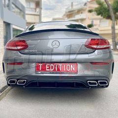 MERCEDES BENZ C CLASS C205 COUPE & A205 CABRIO REAR DIFFUSER Type EDITION 1 / ΟΠΙΣΘΙΟΣ ΔΙΑΧΥΤΗΣ-thumb-1