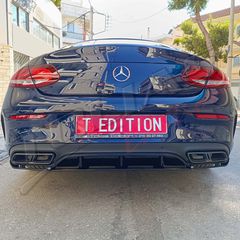 MERCEDES BENZ C CLASS C205 COUPE & A205 CABRIO REAR DIFFUSER Type EDITION 1 / ΟΠΙΣΘΙΟΣ ΔΙΑΧΥΤΗΣ-thumb-2