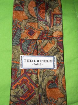 Vintage μεταξωτή γραβάτα - Ted Lapidus