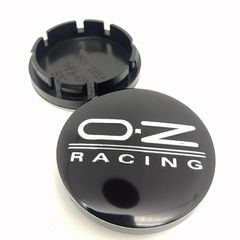 Τάπα Κέντρου Ζάντας Oz Racing Μαύρη-Ασημί 56mm 1ΤΜΧ