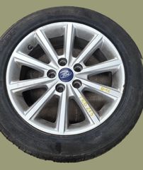 ΖΑΝΤΟΛΑΣΤΙΧΑ ΑΛΟΥΜΙΝΙΟΥ 215/55/16 FOCUS/C-MAX 11-20  ΓΝΗΣΙΑ ΜΕΤΑΧΕΙΡΙΣΜΕΝΑ **ΜΕΓΑΛΗ ΓΚΑΜΑ ΣΕ FORD**
