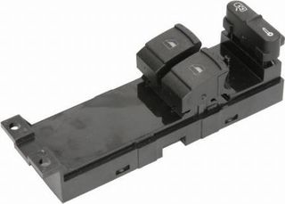 Διακόπτης ΠΑΡΑΘΥΡΟΥ Εμπρός (Διπλός) (ΠΡΑΣΙΝΟ Φως) (6/9pin) / VW GOLF IV 98-04 / 1J3959857A - Αριστερό - 1 Τεμ