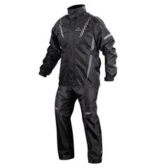 Αδιάβροχο σετ Nordcode Rainsuit Wave μαύρο