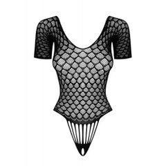 Obsessive Spicy See-through Crotchless Teddy-thumb-1