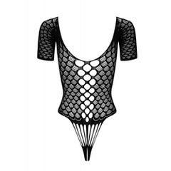 Plus Size Obsessive Spicy See-through Crotchless Teddy-thumb-1
