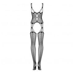 Plus Size Obsessive Tempting Bodystocking Black-thumb-2