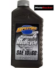 Λάδι Spectro 10W60 Platinum 4T 100% Synthetic κατάλληλο για τετράχρονα MOTOCROSS