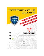Nordcode Κουκούλα Μοτοσικλέτας Standard Line XXLarge Silver 246x104x130