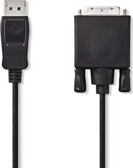 Nedis DisplayPort male - DVI Cable male 1m (CCGP37200BK10)