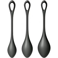 Satisfyer Yoni Power 2 Kegel Balls BLACK 3-PIECE SET