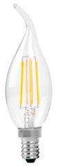 OPTONICA LED λάμπα Candle C35T Filament 1481, 4W, 4500K, E14, 400LM