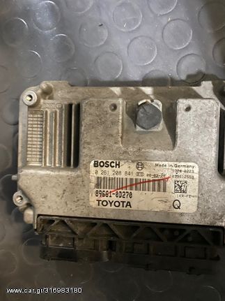 ΕΓΚΕΦΑΛΟΣ ΚΙΝΗΤΗΡΑ TOYOTA YARIS BOSCH 0 261 208 841, 0261208841, 89661-0D270, 896610D270 