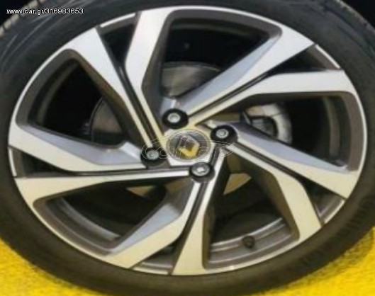 RENAULT STYLE ΖΑΝΤΕΣ ΚΑΙΝΟΥΡΓΙΕΣ ΣΕΤ 6,5Χ16 5Χ114,3Κ ΕΤ35 ΑΝΘΡΑΚΙ ΔΙΑΜΑΝΤΕ