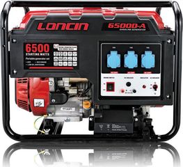 ΒΕΝΖΙΝΟΚΙΝΗΤΗ ΜΟΝΟΦΑΣΙΚΗ ΓΕΝΝΗΤΡΙΑ LONCIN LC 6500A  6.5KVA