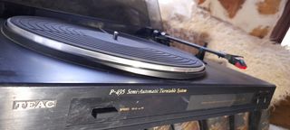 πικαπ..TEAC model p 495 semi automatic turntable system steed 33.45 στροφές .....made japan Αν θέλετε δεστε οπες τις αγγελίες μου κάτω από το όνομα μου ευχαριστώ για τον χρόνο σας