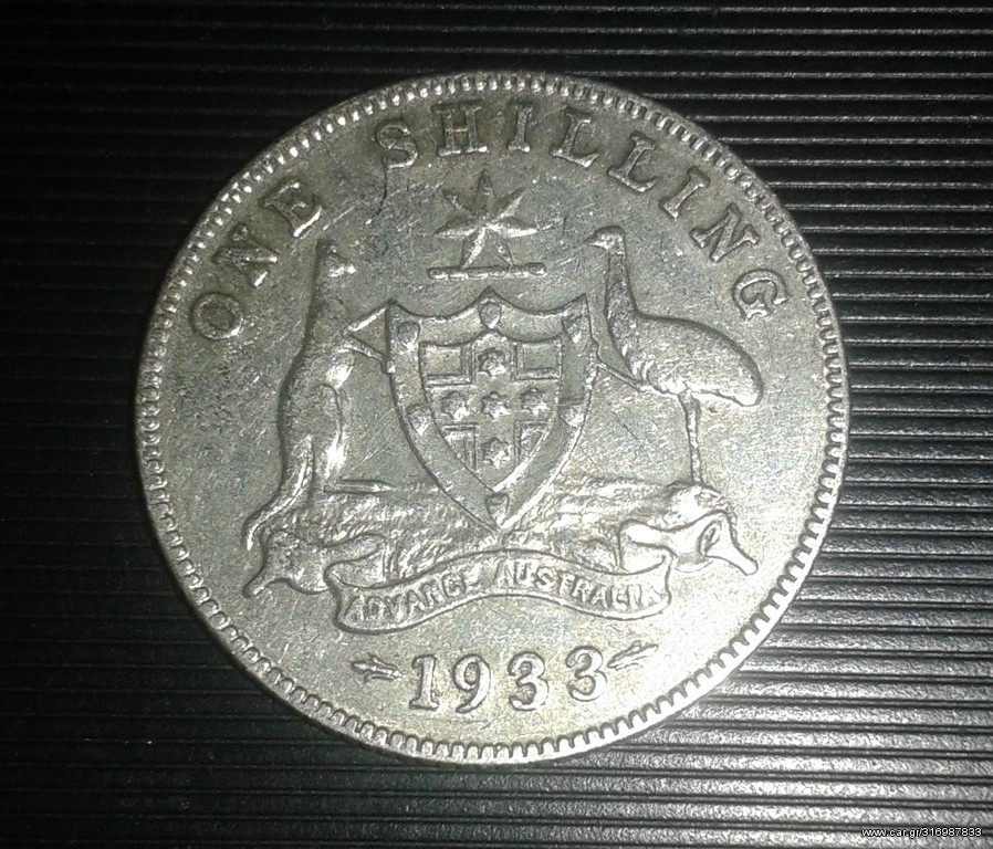 1 shilling  1933 , AUSTRALIA