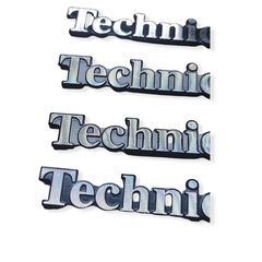 Technics Σήματα Ηχείων Μεταλλικά-thumb-1