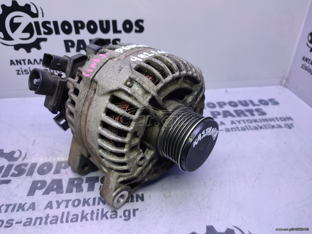 ΔΥΝΑΜΟΣ PEUGEOT 407 <9HZ> 1.6 HDI 14v 150A 2004-2010 <INT 1> 0124525035 9646321880 BOSCH