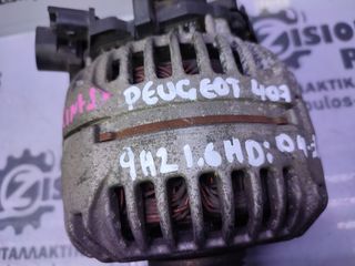 ΔΥΝΑΜΟΣ PEUGEOT 407 <9HZ> 1.6 HDI 14v 150A 2004-2010 <INT 1> 0124525035 9646321880 BOSCH-thumb-6