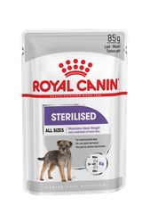 Φακελάκι Royal Canin Sterilised για Ενήλικες Στειρωμένους Σκύλους με Τάση Αύξησης Βάρους 85gr