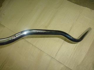 ΤΙΜΟΝΙ Χρωμιο 25mm,για  BMW R12,ZUNDAPP ,NSU κλπ-thumb-2