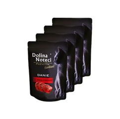 Φακελάκι Dolina Noteci Premium Sterilised Χωρίς Σιτηρά για Στειρωμένες Γάτες με Βοδινό Economy Pack 4 Τεμ. x 85gr