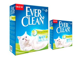 Άμμος Ever Clean Spring Garden Clumping Cat Litter Αρωματική Spring Garden Economy Pack 10Lt + 6Lt