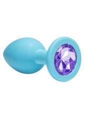 Anal Plug Emotions Medium Turquoise light purple 8,5 εκ