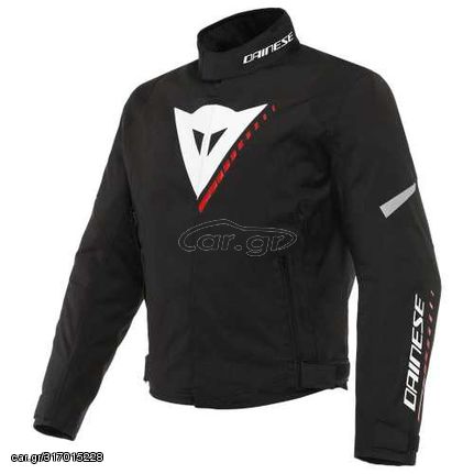 DAINESE VELOCE D-DRY ΧΕΙΜΕΡΙΝΑ ΜΠΟΥΦΑΝ BLACK/WHITE/LAVA-RED