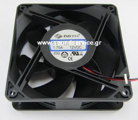 ΑΝΕΜΙΣΤΗΡΑΣ 12V DC 120x120x38mm 2-C 1.75A 21W 341m3/h 61dBA ΡΟΥΛΕΜΑΝ