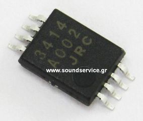 IC 3414A MINI-SMD SSOP-8 JRC NJM3414AV ΟΛΟΚΛΗΡΩΜΕΝΟ ΠΡΟΕΝΙΣΧΥΤΗΣ STEREO