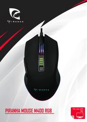 Piranha Mouse M400 RGB / Computers-thumb-1