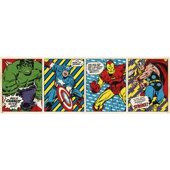 Αφίσα Τρίπτυχο Heroes Comics Originals - Marvel (158 x 53 cm)