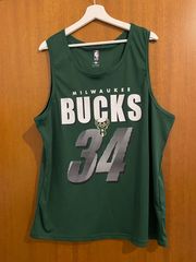 Φανέλα Εμφάνιση Giannis Antetokounmpo #34 Milwaukee Bucks NBA MVP Μέγεθος XL Συλλεκτική