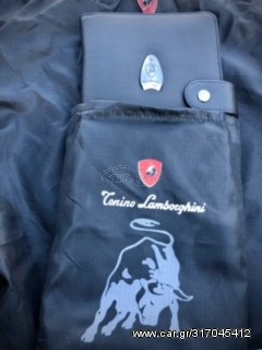 Lamborghini Diary leather-microfibre φορητό