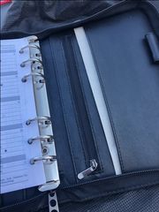Lamborghini Diary leather-microfibre zip-thumb-1