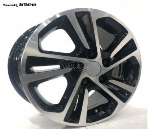 RENAULT STYLE ΖΑΝΤΕΣ ΚΑΙΝΟΥΡΓΙΕΣ ΣΕΤ 6,5Χ16 5Χ114,3Κ ΕΤ40 ΔΙΑΜΑΝΤΕ ΜΑΥΡΟ