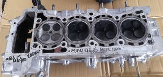 NISSAN ALMERA 02-06 QG15  KΕΦΑΛΗ ΚΑΠΑΚΙ ΜΗΧΑΝΗΣ ΜΠΑΜΠΟΥΡΗΣ
