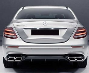 ΠΡΟΦΥΛΑΚΤΗΡΑΣ ΠΙΣΩ Mercedes E-Class W213 (2016-2019) E63 AMG Design Black Edition-thumb-3