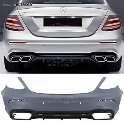 ΠΡΟΦΥΛΑΚΤΗΡΑΣ ΠΙΣΩ Mercedes E-Class W213 (2016-2019) E63 AMG Design Black Edition