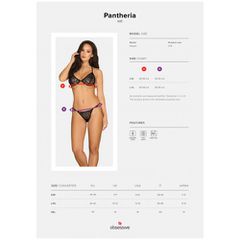Obsessive Pantheria Sexy Set with Chain-thumb-3