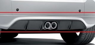 Brabus spoiler πισω diffuser smart 451 facelift 