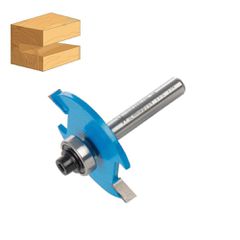 Κοπτήρας Ρούτερ 6.35mm (1/4") Εσωτερικής Πατούρας με Ρουλεμάν Silverline 868596 41 x 4mm