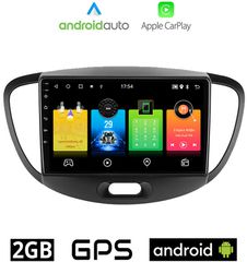 HYUNDAI i10 (2008 - 2013) Android οθόνη αυτοκίνητου